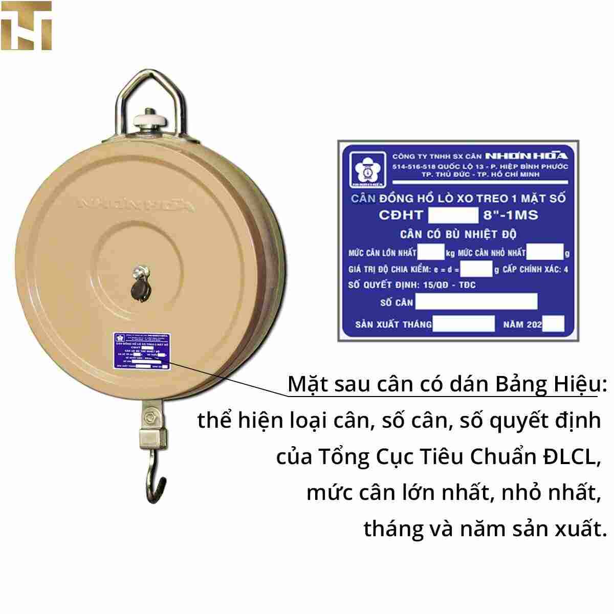 CÂN TREO NHƠN HÒA 4KG